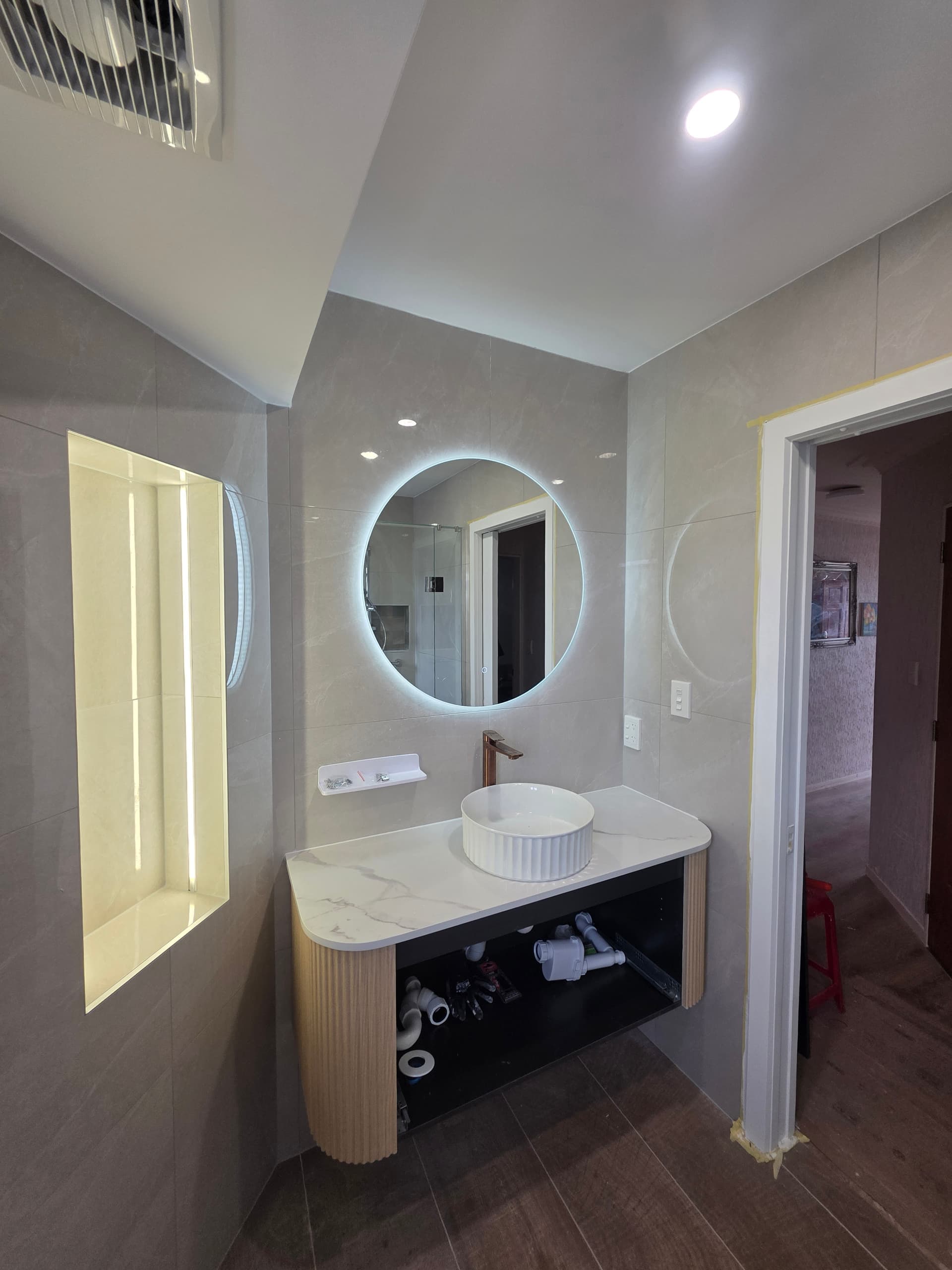 Bathroom after